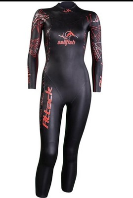 sailfish Attack 7 Neoprenanzug Damen Triathlon Größe Small Medium Long 550  