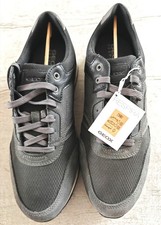 Geox Uomo Misura 44  U Ponente A Sneakers Uomo, Grigio/Nero (Anthracite/Black)