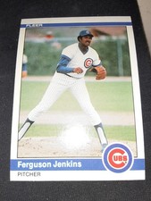 1984 fleer fergie jenkins #494