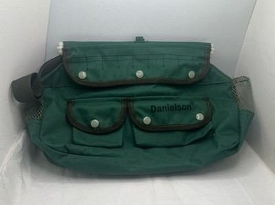 Danielson Green Nylon Fishing Tackle Fisherman's Bag