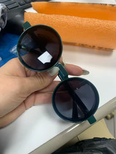 Retro Round Sunglasses UV400 Vintage Festival Punk Shades Women Men Eyewear