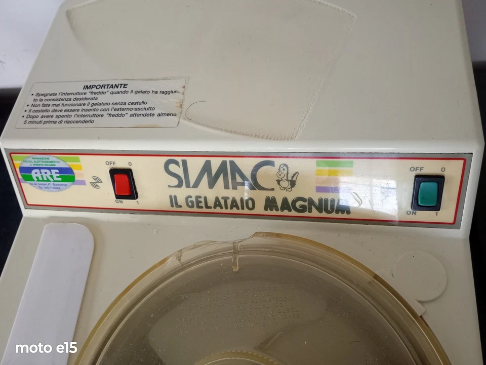 gelatiera Ice creame simac magnum funzionante gelato artigianale  - Immagine 4 di 4
