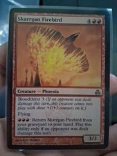 MTG Skarrgan Firebird Guildpact 77/165 Regular Rare Excellent Condition