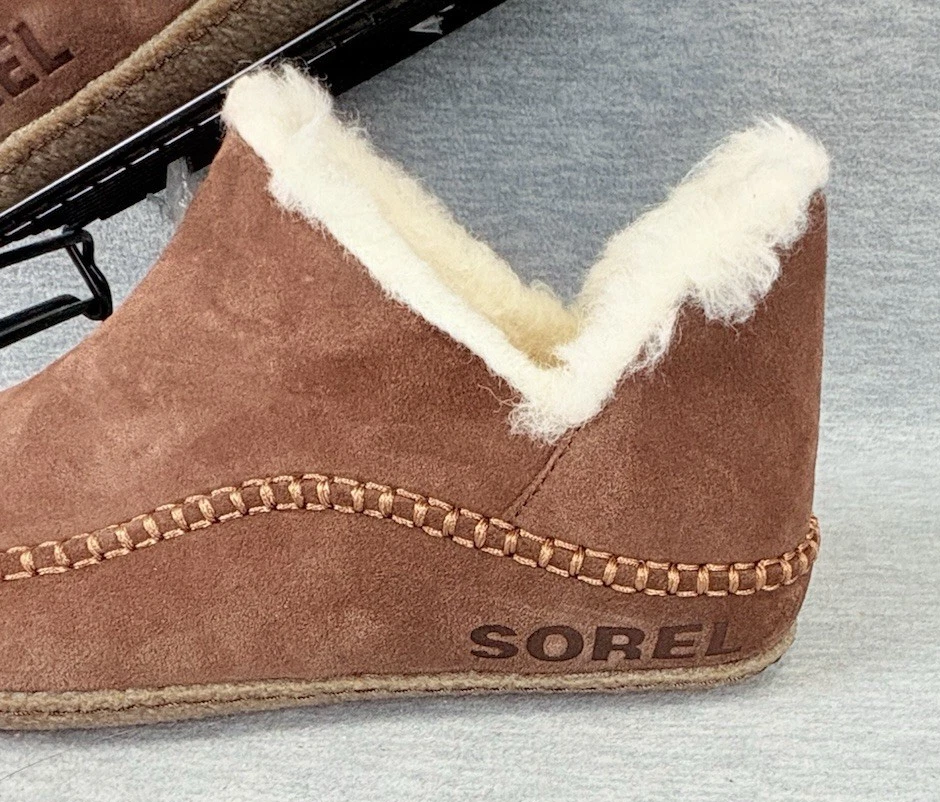 Sorel Manawan II Zapatilla Botas Para Hombres 9 M Marrón Gamuza Piel Sintética Forrada Suelas de Goma Foto 4 de 4
