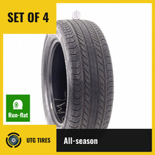 Set Of 4 Used 23555r18 Continental Procontact Gx Ssr Moe 100h - 6-832 N91m Set Of 4 Used 23555r18 Continental Procontact Gx Ssr Moe 100h - 6-832 N91m