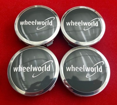   4x Wheelworld Felgendeckel / Nabendeckel / Felgenkappen 75mm NEU  