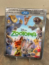 ZOOTOPIA 3D ULTIMATE COLLECTORS 3D/BLU-RAY/DVD W/ LENTICULAR SLIP WBP016883 