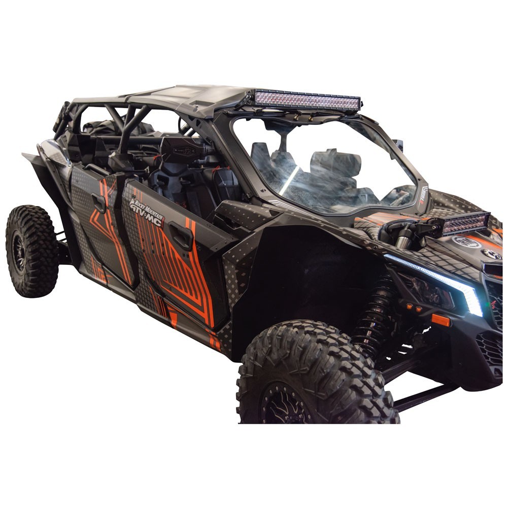 Tusk UTV Fender Flare Kit Black for Can-Am Maverick X3