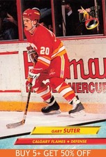 1992-93 Ultra #30 Gary Suter Calgary Flames Hockey