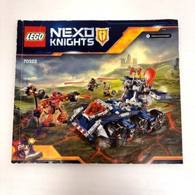 Lego Marvel Super Heroes, NEXO Knights, & Friends Instruction Manuals (5 total)