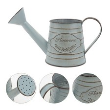 1pc Vase Adornment Retro Style Iron Flower Vase Flower Arrangement Decor