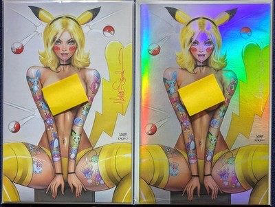 Con Artists #4 - SIGNED ''Pika Girl'' Exclusive (w/FOIL Option) - Nathan Szerdy