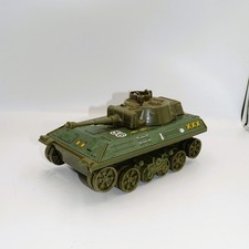 Joustra Tchad TF56 Panzer Made in France Vintage Blechspielzeug Kunststoff (2321