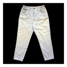 Vintage 90s LEE High Rise Tapered Leg Jeans in Extra light wash WOMEN'S 12 SHORT