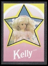 Kelly Barbie 1992 Panini Sticker Card 11 NM 