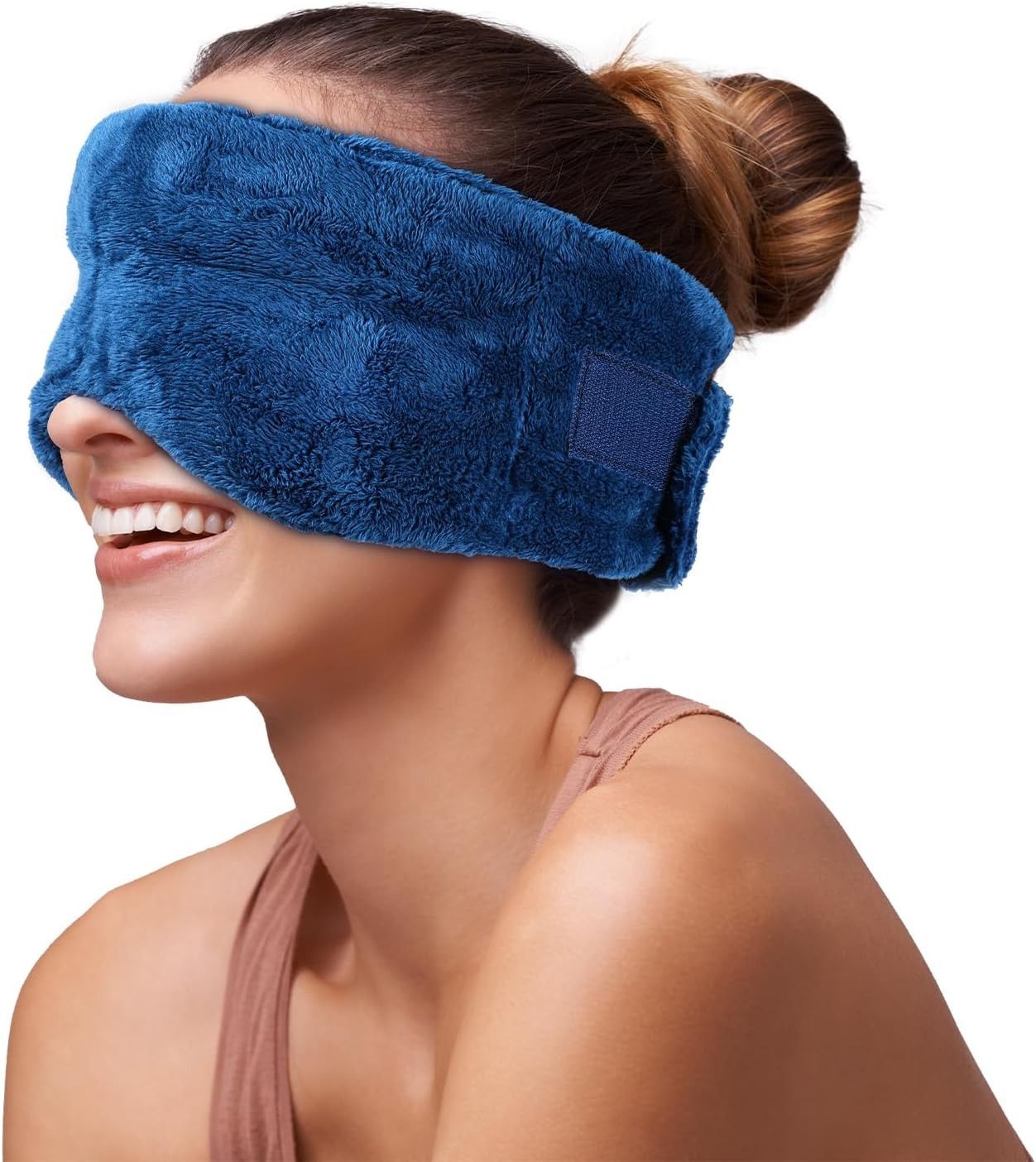 Microwaveable Heated Eye Mask for Stye Blepharitis and Dry Eye Relief-image