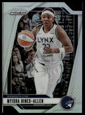 2024 Panini Prizm WNBA #20 Myisha Hines-Allen Silver Prizms