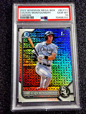 2022 Bowman Chrome Colson Montgomery #BCP-71 1st Rookie Mojo Refractor RC PSA 10