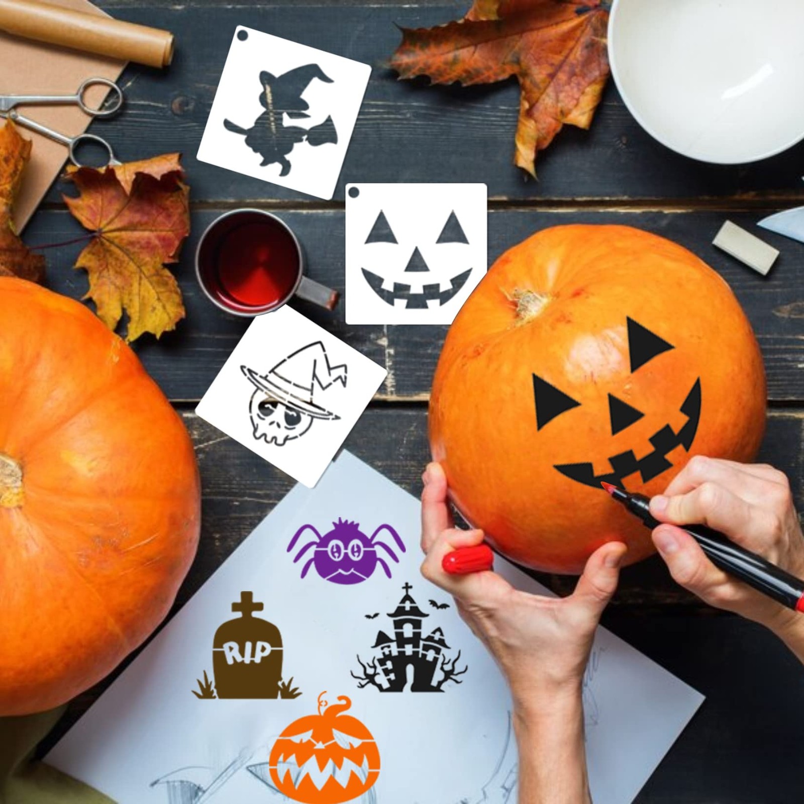 Stencils for Painting on Wood Reusable 3 Inch Reusable Stencil Craft Ornament