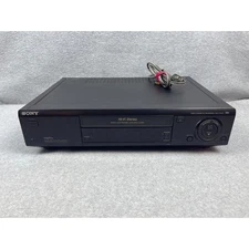 Sony SLV-N71 VCR 4 Head Hi-Fi Stereo Remote Not Included Tested Works