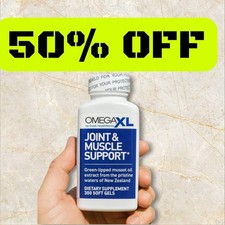 Omega-XL 300 Count Softgels Joint Pain Relief, Potent Small Softgel free shippin