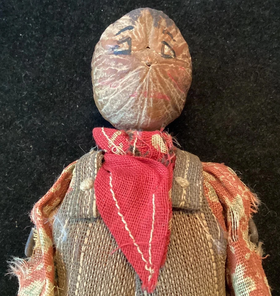 Antique 19th Century Folk Art Doll Primitive/A16 - Image 3 of 4