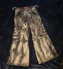 Tripp NYC DENIM PANT STORM WASH y2k
