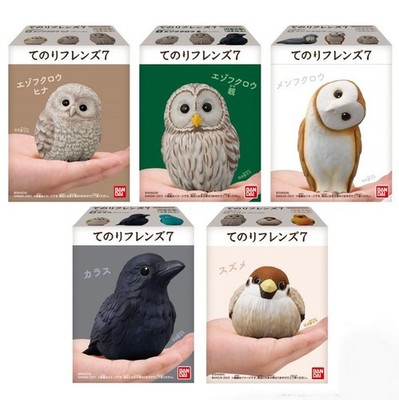 Tenori Friends 7 – Komplettset Mit 10 Vogel-Figuren Aus PVC, Sofubi-Serie Von Bandai, Ca. 4,6–7,1 Cm
