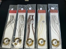 Vintage Whiting Farms Genetic  Dry Fly 100 FlyPacks #18