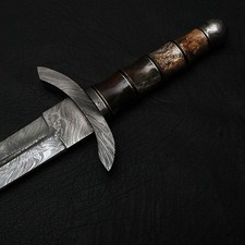 Custom HAND Forged Damascus Steel Viking Sword, Best Quality