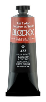 Blockx 3x Ölfarbe, Rot Blockx -Tube 35ml - Rot Blockx 213422BXC