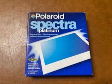 Pellicola Polaroid Spectra Platinum sigillata (scaduta)