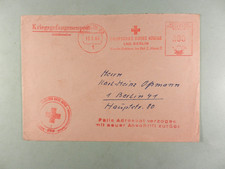Berlin Ortsbrief Freistempel Deutsches Rotes Kreuz Kriegsgefangenenpost Berlin