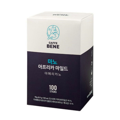 CAFFE BENE Mano African Mild Coffee 0.9g * 100ea