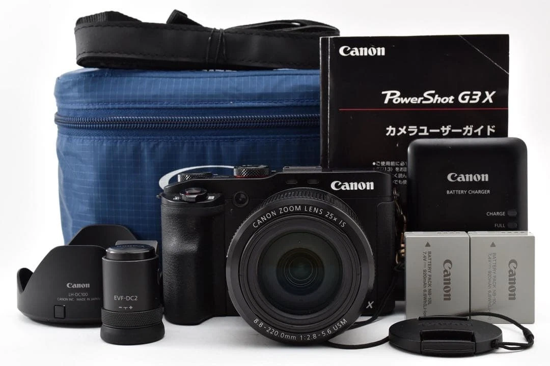 Preços baixos em Câmeras digitais com zoom Canon PowerShot G3 X 1