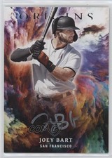 2021 Panini Chronicles Origins Signatures Silver Ink Joey Bart #OS-JB Auto nd3