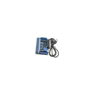 CNC MACH3 5 Axis   Breakout Board For Stepper Motor Driver CNC Mill New #bv