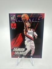 2022-23 Donruss Damian Lillard Purple Press Proof Net Marvels #15 Trail Blazers