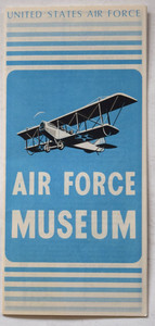 UNITED STATES AIR FORCE MUSEUM BROCHURE - vintage