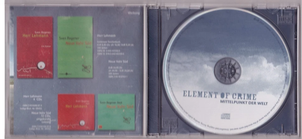 Element Of Crime - Mittelpunkt der Welt (CD 2005) - Bild 3 von 3