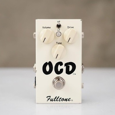 2005 Fulltone OCD v1 Obsessive Compulsive Drive Pedal White Knobs #58666