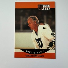 1990 Pro Set Hockey #654 Gordie Howe