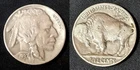 USA Old Coin Five Cent 1937 Indian Head Buffalo