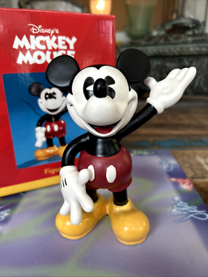 Disney Mickey Mouse Pie Eye Hand Up Figurine By Enesco Posable