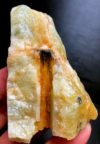 149g Natural Blue GREEN Aquamarine Crystal GEMSTONE Madagascar Q793 - Picture 2 of 8