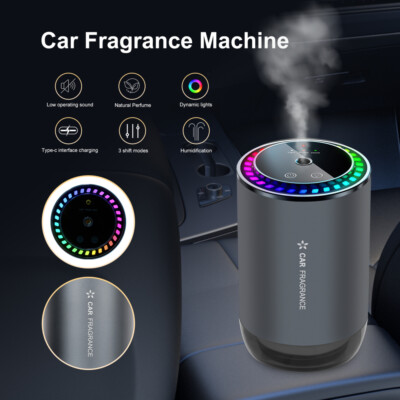 Car Diffuser Air Freshener With Projector Smart Fragrance Aromatherapy Machine