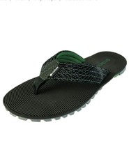 Kaiback Wave Sport Men  s Flip Flop Sandals with Tough Tread Size 8 Green NWT