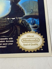 Nobunaga&rsquo;s Ambition Vidpro Card Nintendo NES Vintage Toys R Us  Display Card