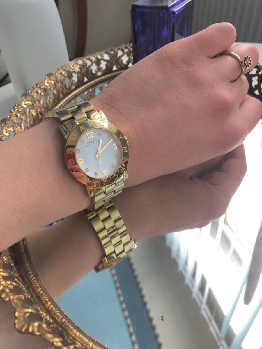 MARC BY MARC JACOBS Crystal Watch Marc Jacobs Marci Crystals Rose Gold Dial Rose Gold Steel  main image 2