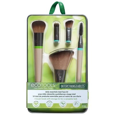 EcoTools Set Bürsten ''The Essential '' Köpfe austauschbar EcoTools